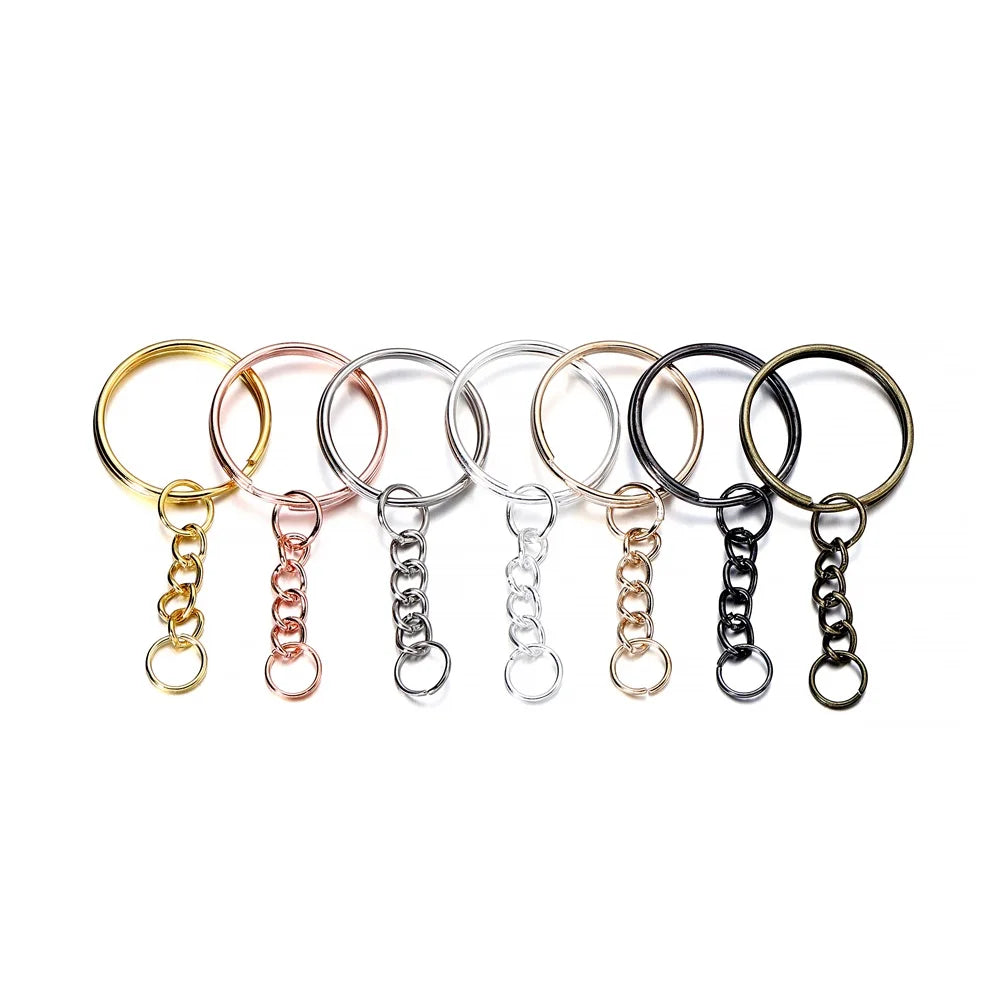 Versatile Key Ring Key Chain Set – Perfect for DIY Jewelry and Accessories - Image 15
