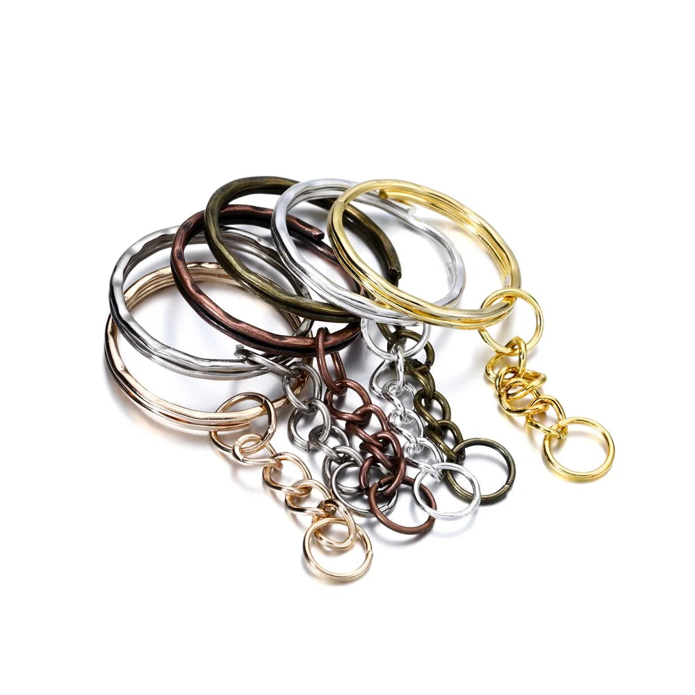 Versatile Key Ring Key Chain Set – Perfect for DIY Jewelry and Accessories - Image 6