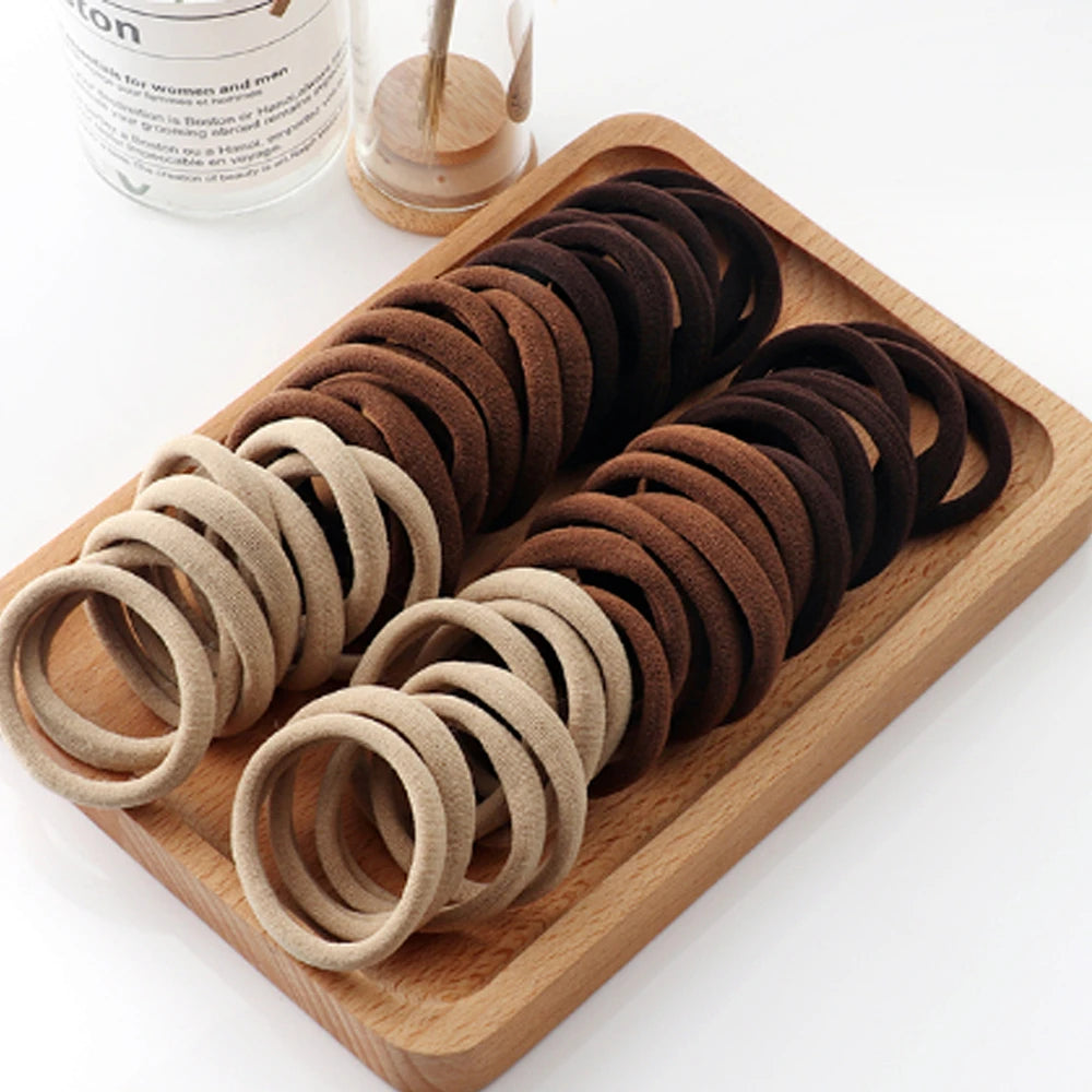 High Elastic Black Hair Bands – Perfect for Women and Girls - Image 5