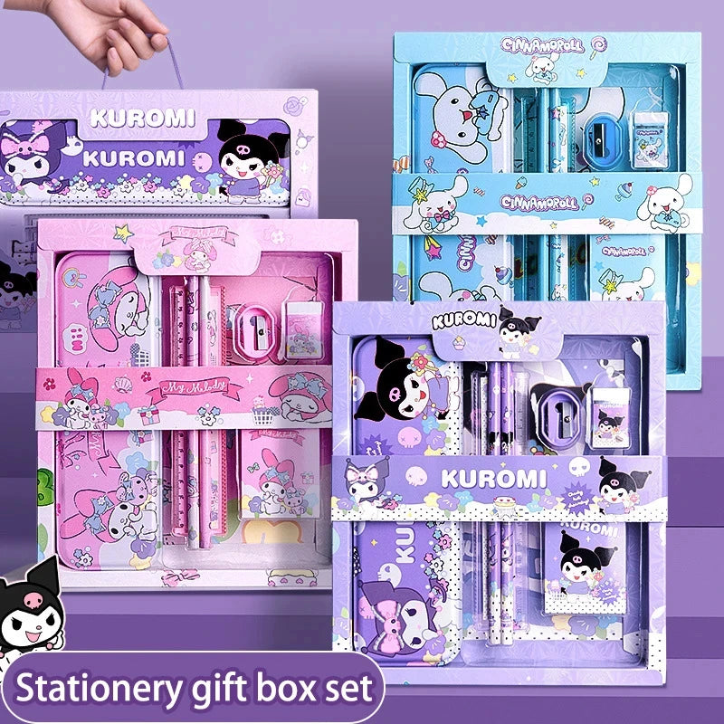 Sanrio Kuromi, Melody & Cinnamoroll Stationery Gift Box - Image 4
