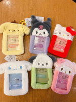 Cute Cartoon Kuromi Plush Card Case Keychain – Adorable Accessory