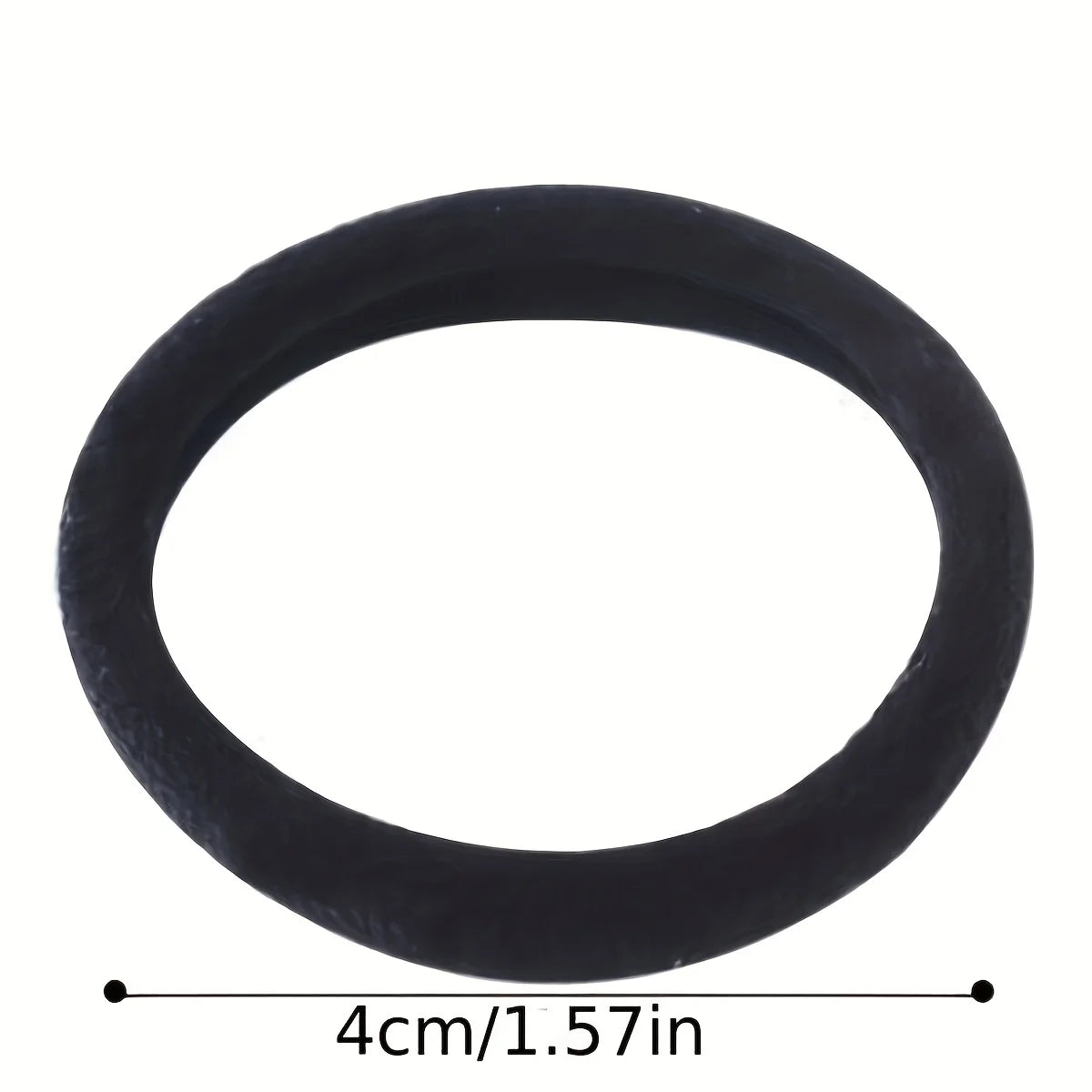 High Elastic Black Hair Bands – Perfect for Women and Girls - Image 2
