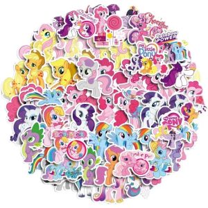 My Little Pony Notebook Stickers – Cute Waterproof Decor for Kids