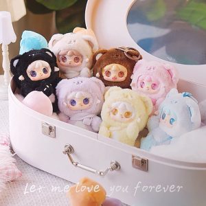 Yooki 4th Generation Blind Box Plush Toys – Adorable Bear Keychain