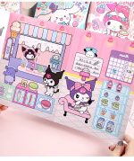 New Creative Sanrio Kuromi & My Melody 3D Sticker Book&nbsp;