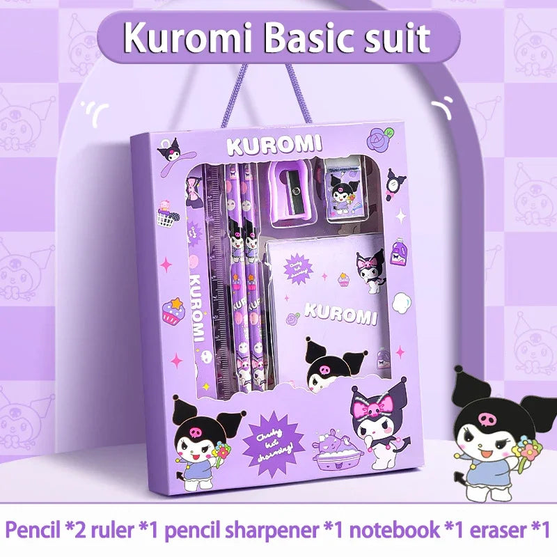 Sanrio Kuromi & Friends Stationery Set – Perfect for Young Learners - Image 14