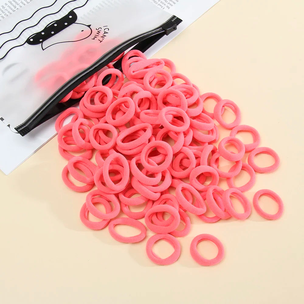 Women’s Seamless Thumb Ring Hair Ties – 50pcs Set - Image 23