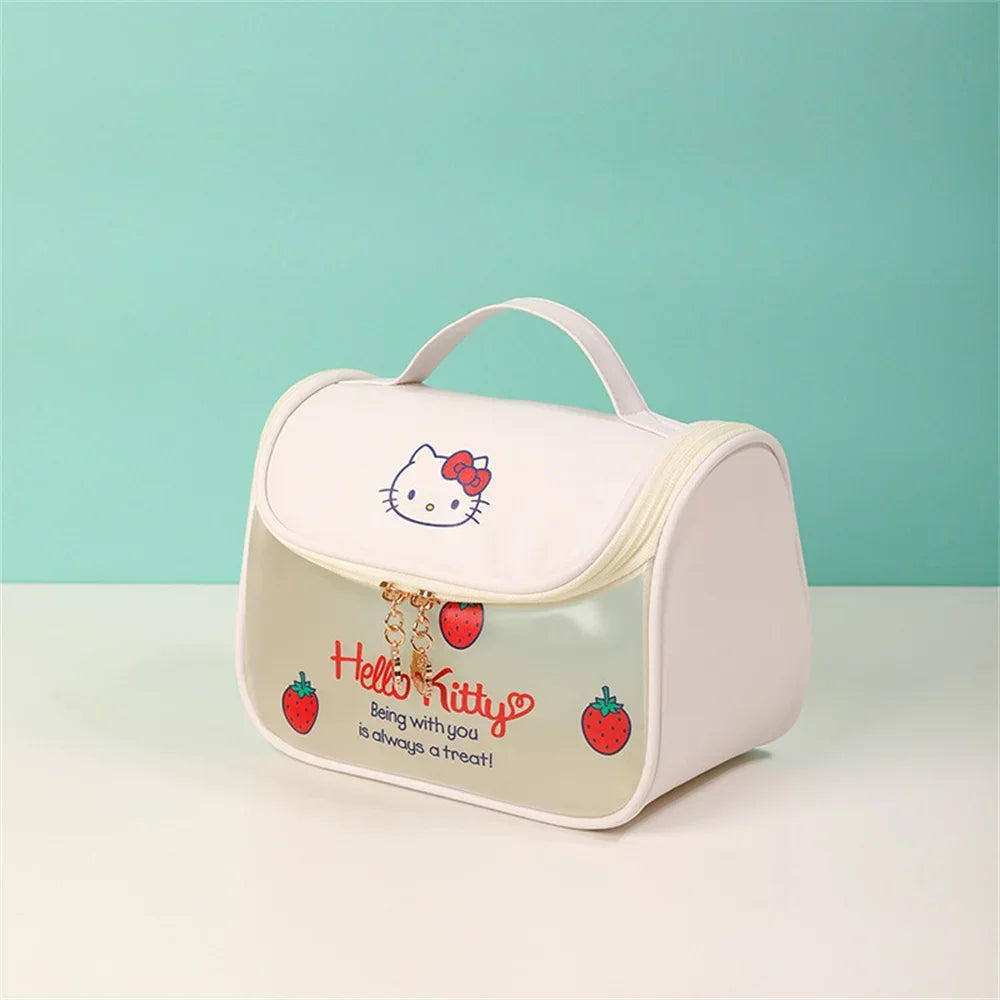 Sanrio Kawaii Hello Kitty Zipper Makeup Bag – Cute - Image 13