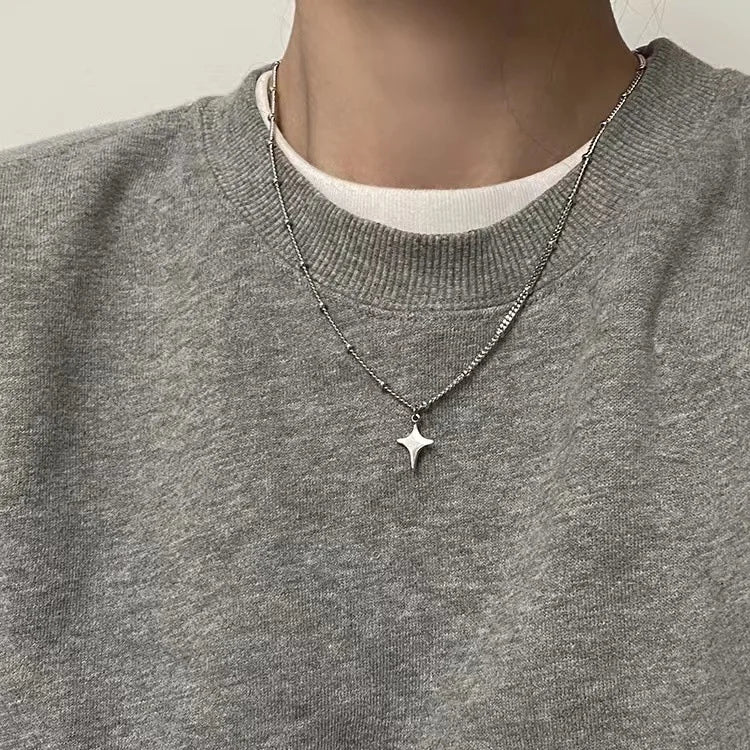 Simple Trendy Star Hollow Choker Necklace - Image 4
